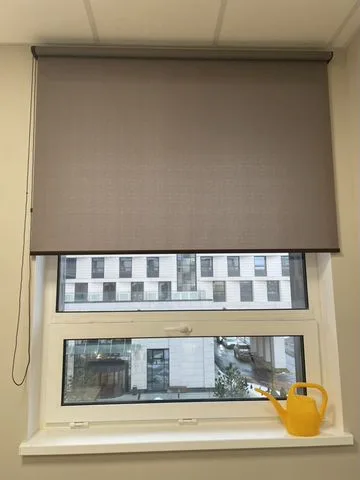 Фото от клиента: Кассетные рулонные шторы